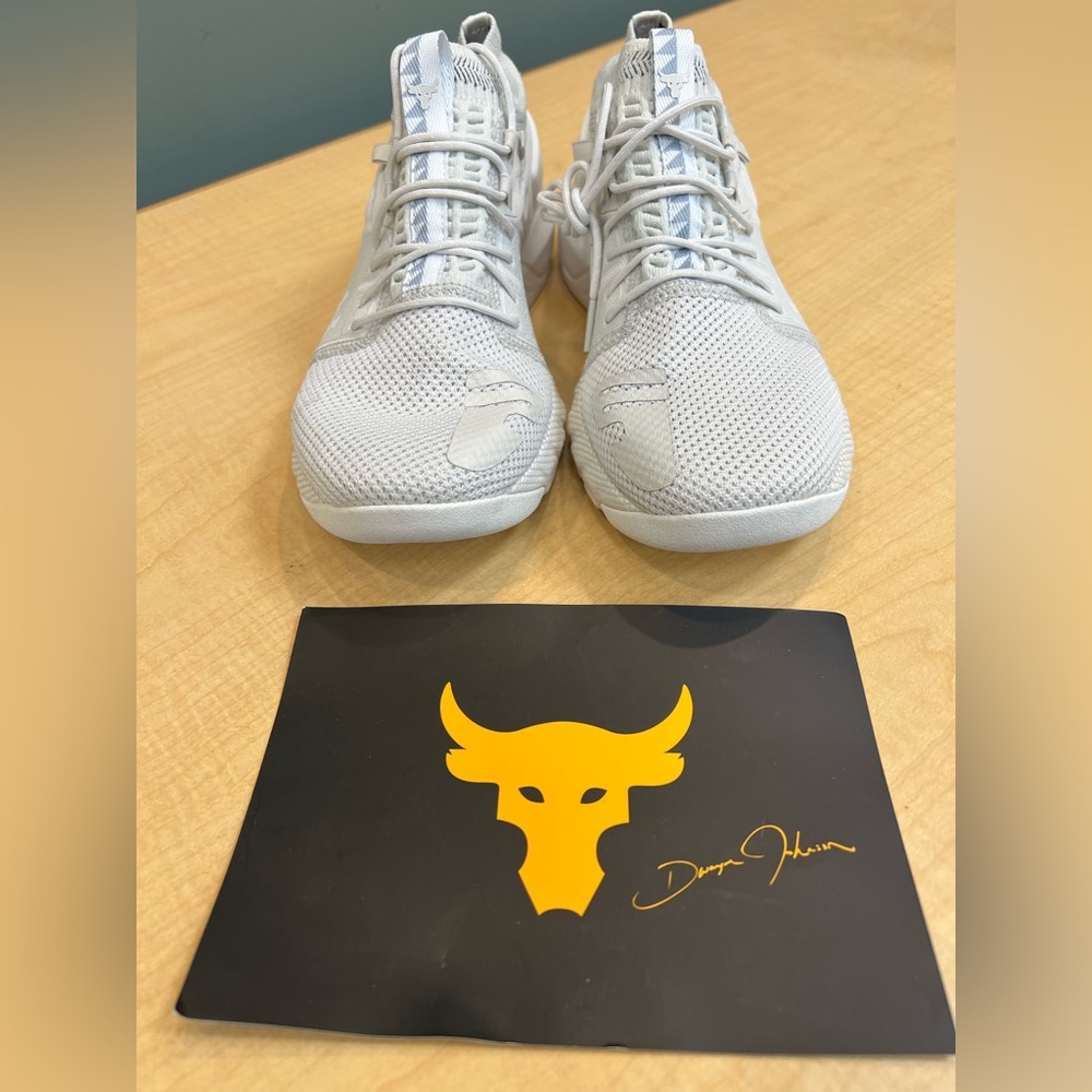 Project Rock 2 Under Armour Womens Training Shoes Onyx White